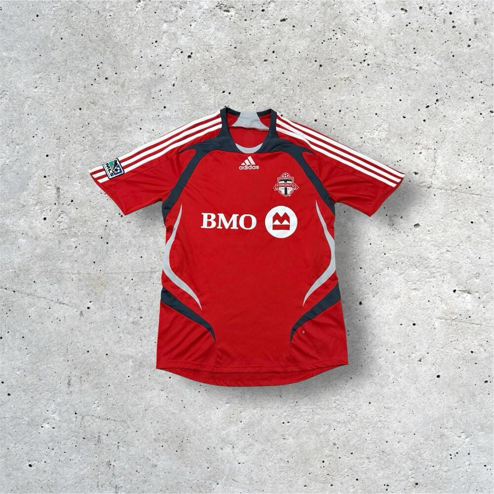 2012 Toronto FC Aaron Maund #21 Adidas MLS Jersey Red L Men’s